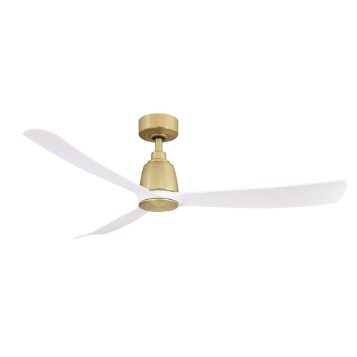 Fanimation Fans Kute 52-Inch Ceiling Fan in Brushed Satin Brass by Fanimation Fans FPD8534BS