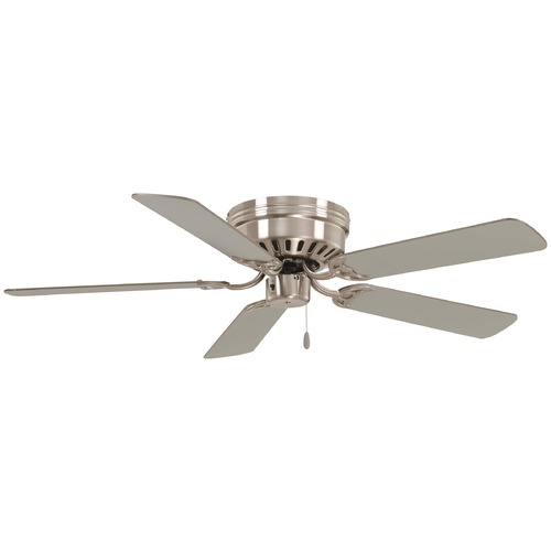 Minka Aire Mesa 52-Inch Hugger Fan in Brushed Nickel by Minka Aire F565-BN