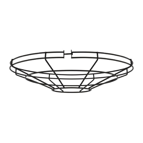 Visual Comfort Studio Collection Barn Light Large Cage in Black by Visual Comfort Studio 97374-12