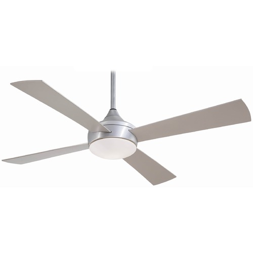 Minka Aire Aluma Wet 52-Inch LED Outdoor Fan in Brushed Aluminum by Minka Aire F523L-ABD