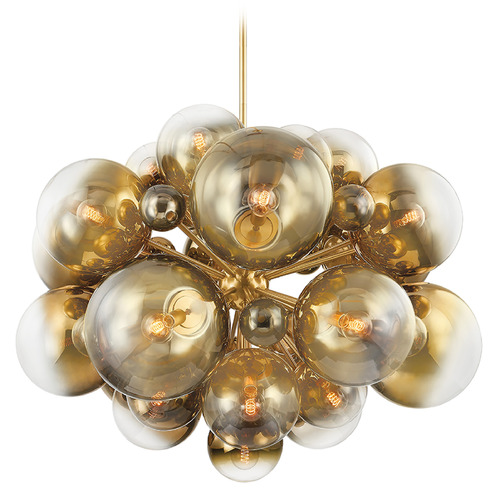 Corbett Lighting Corbett Lighting Kyoto Vintage Polished Brass LED Chandelier 427-54-VPB