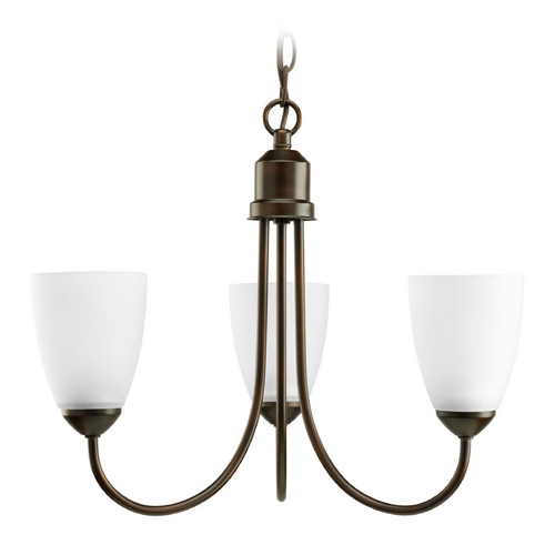 Progress Lighting Gather 18.50-Inch Chandelier in Antique Bronze by Progress Lighting P4440-20