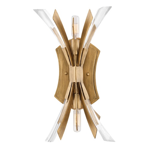 Fredrick Ramond Vida 2-Light Wall Sconce in Burnished Gold by Fredrick Ramond FR40902BNG