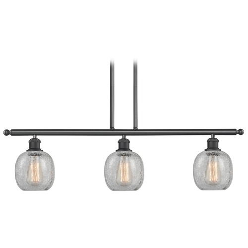 Innovations Lighting Belfast Matte Black Island Light by Innovations Lighting 516-3I-BK-G105