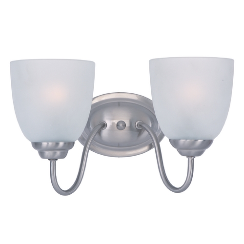 Maxim Lighting Stefan Satin Nickel Bathroom Light by Maxim Lighting 10072FTSN