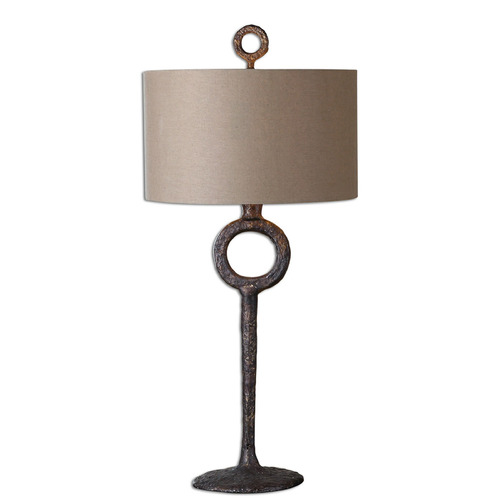 Uttermost Lighting Ferro Cast Iron Table Lamp by Uttermost Lighting 27663
