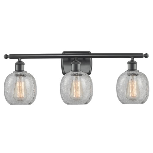 Innovations Lighting Belfast Matte Black Bathroom Light by Innovations Lighting 516-3W-BK-G105