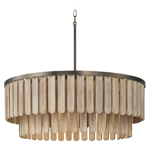 Capital Lighting Jada Pendant in Dark Brass by Capital Lighting 355661DR