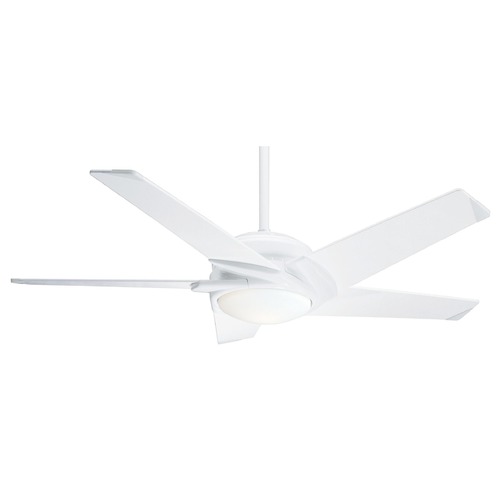 Casablanca Fan Co Stealth DC 54-Inch LED Fan in Snow White by Casablanca Fan Company 59165
