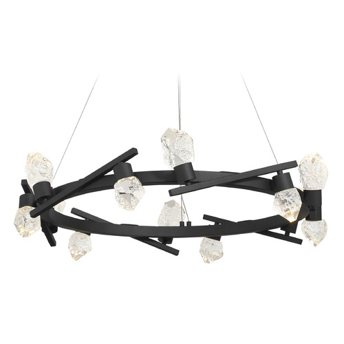 George Kovacs Lighting George Kovacs Kosmyc Sand Coal LED Chandelier P1537-066-L
