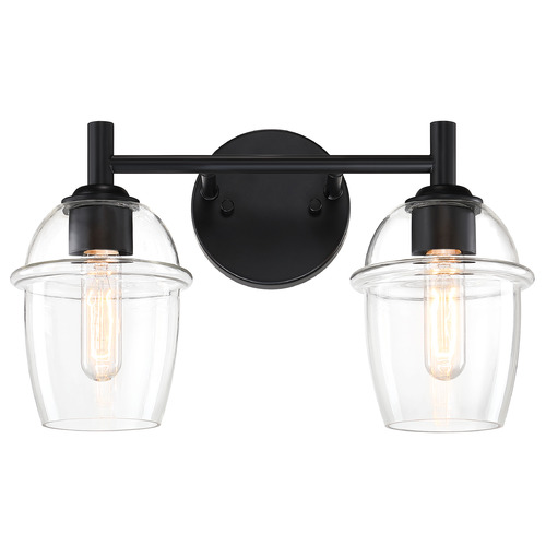 Designers Fountain Lighting Designers Fountain Summer Jazz Matte Black Bathroom Light D310M-2B-MB