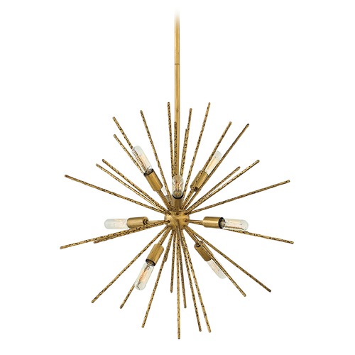 Fredrick Ramond Tryst 22-Inch Orb Pendant in Burnished Gold by Fredrick Ramond FR43014BNG