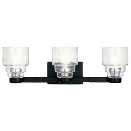 Kichler Lighting Vionnet 24-Inch Black Vanity Light by Kichler Lighting 55012BK