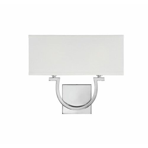 Savoy House Rhodes 2-Light Wall Sconce in Polished Nickel by Savoy House 9-998-2-109