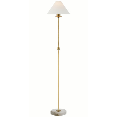 Visual Comfort Signature Collection Chapman & Myers Caspian Floor Lamp in Antique Brass by VC Signature CHA9145ABALBL