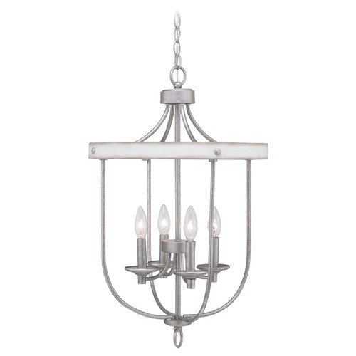 Progress Lighting Gulliver Galvanized 4-Light Pendant by Progress Lighting P500157-141