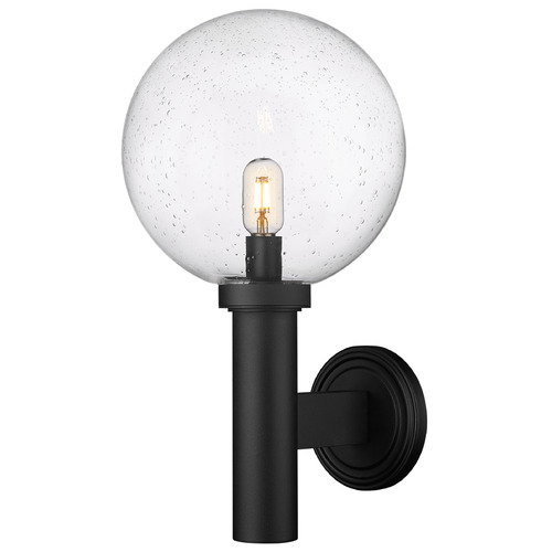 Z-Lite Laurent Black Outdoor Wall Light by Z-Lite 599B-BK
