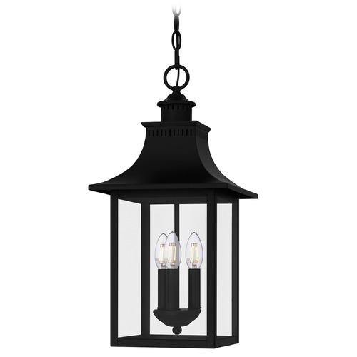 Quoizel Lighting Quoizel Lighting Chancellor Mystic Black Outdoor Hanging Light CCR1910K