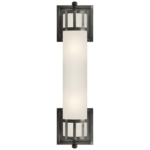 Visual Comfort Signature Collection Studio VC Openwork Medium Sconce in Bronze by Visual Comfort Signature SS2013BZFG