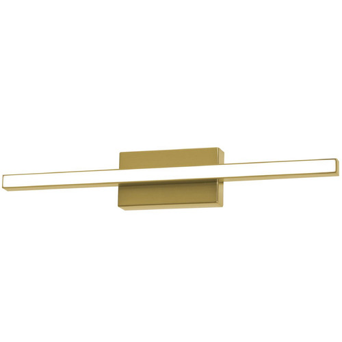 AFX Lighting Afx Lighting Barlow Satin Brass LED Vertical Bathroom Light BARV1803L30D1SB
