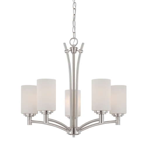 Thomas Lighting Pittman 24-Inch Chandelier in Brushed Nickel by Thomas Lighting 190041217