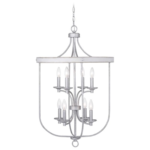 Progress Lighting Gulliver Galvanized 8-Light Pendant by Progress Lighting P500158-141