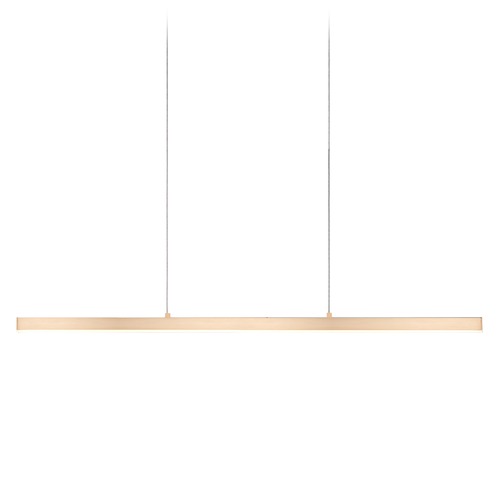 Kuzco Lighting Modern Gold LED Pendant with Frosted Shade 3000K 1609LM by Kuzco Lighting LP10345-BG