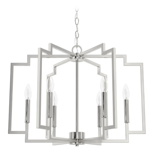 Hunter Fan Company Hunter Fan Company Zoanne Brushed Nickel Chandelier 19573