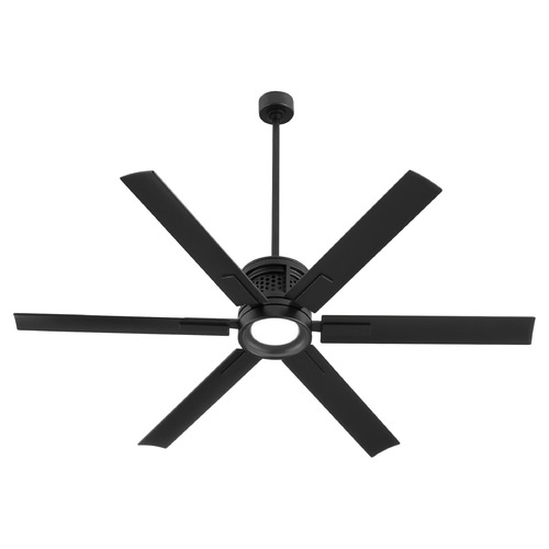 Quorum Lighting Zeus Matte Black LED Ceiling Fan by Quorum Lighting 10656-59