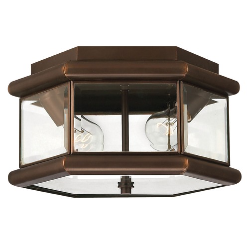 Hinkley Clifton Park 10.75-Inch Flush Mount in Copper Bronze by Hinkley Lighting 2429CB