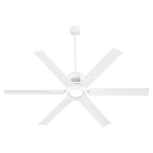 Quorum Lighting Zeus Studio White LED Ceiling Fan by Quorum Lighting 10656-8