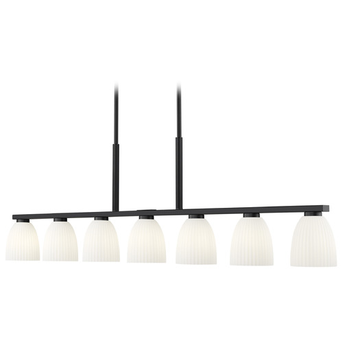 Z-Lite Z-Lite Naya Matte Black Island Light 7518-7L-MB