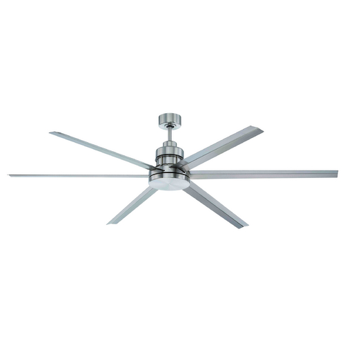 Craftmade Lighting Mondo 72-Inch Brushed Polished Nickel Fan by Craftmade Lighting MND72BNK6
