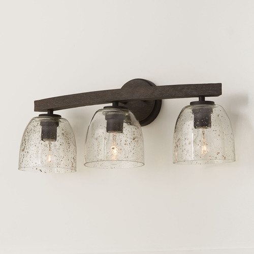 Capital Lighting Clive 24.50-Inch Bath Light in Carbon Grey & Black by Capital Lighting 147631CK-536