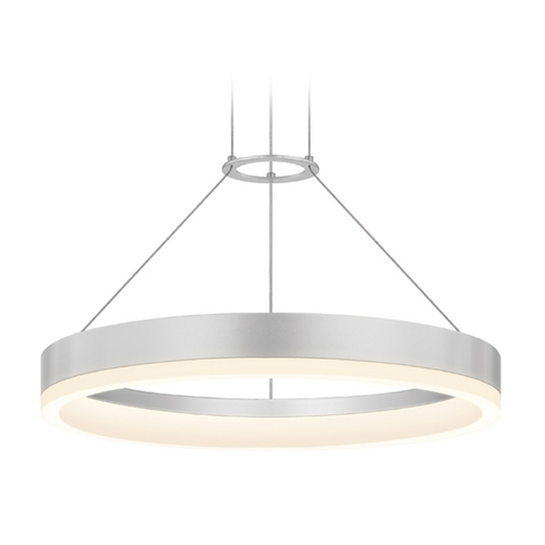Sonneman Lighting Modern LED Pendant in Aluminum by Sonneman Lighting 2313.16