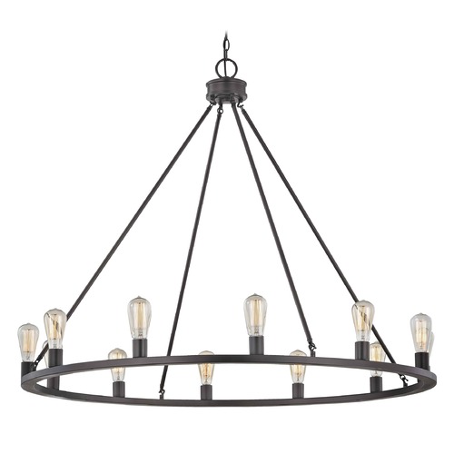 Design Classics Lighting Bainbridge 48-Inch Chandelier in Bronze by Design Classics 1812-220