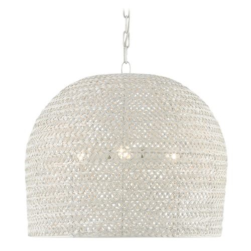 Currey and Company Lighting Piero Chandelier in White by Currey & Company 9000-0623