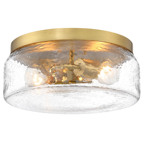 Designers Fountain Lighting Designers Fountain Rose Marie Brushed Gold LED Flushmount Light D323M-FM-BG