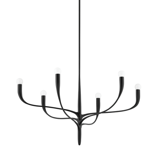 Hudson Valley Lighting Labra 36.75-Inch Chandelier in Aged Iron by Hudson Valley Lighting 9606-AI