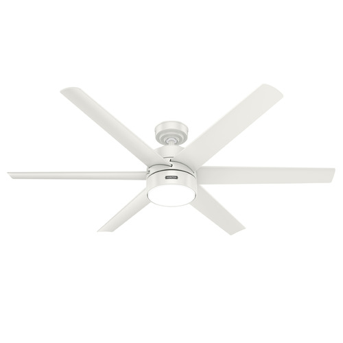 Hunter Fan Company Hunter Fan Company Solaria Fresh White LED Ceiling Fan with Light 51476