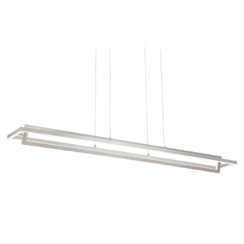 Kuzco Lighting Modern Brushed Nickel LED Pendant 3000K 1314LM by Kuzco Lighting LP16140-BN