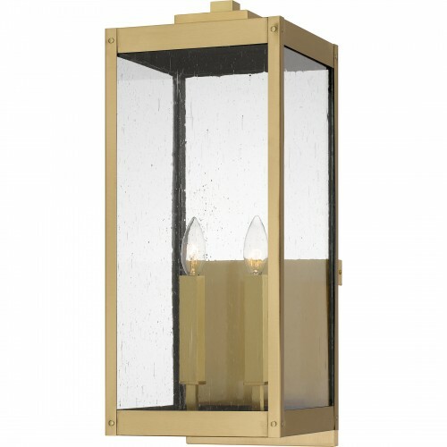 Quoizel Lighting Westover 22.75-Inch Outdoor Wall Light in Brass by Quoizel Lighting WVR8409A