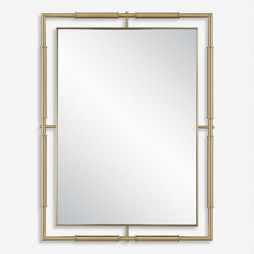 Uttermost Lighting It's All Connected Rectangle 30-Inch Decorative Mirror 08188