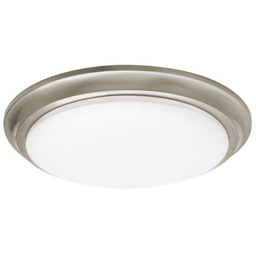 AFX Lighting Afx Lighting Baron Satin Nickel LED Flushmount Light BRNF12LAJD1SN