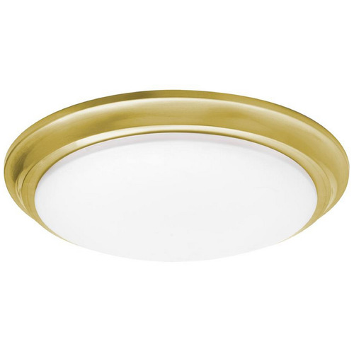 AFX Lighting Afx Lighting Baron Satin Brass LED Flushmount Light BRNF12LAJD1SB