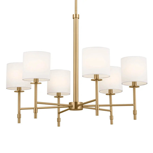 Kichler Lighting Ali 22.50-Inch Chandelier in Brushed Natural Brass by Kichler Lighting 52500BNB