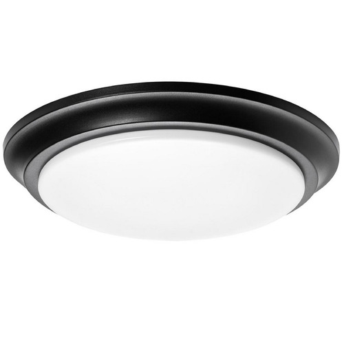 AFX Lighting Afx Lighting Baron Black LED Flushmount Light BRNF14LAJD1BK