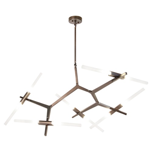 Avenue Lighting Modern 10-Light LED Chandelier in Dark Bronze HF8059-10-DBZ