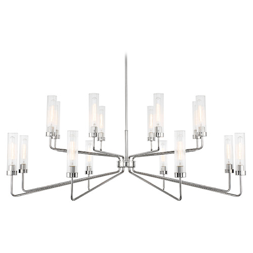Savoy House Baker Polished Nickel Chandelierby Savoy House 1-8862-16-109