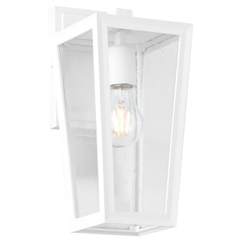 Quorum Lighting Bravo White Outdoor Wall Light by Quorum Lighting 715-5-6